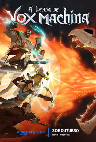A Lenda de Vox Machina 3ª Temporada (2024) Torrent dual audio 1080p