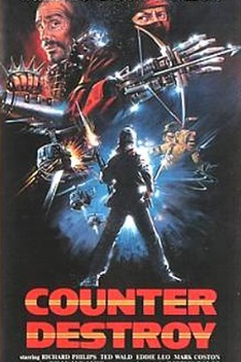 Poster de Filme Counter Destroyer (1989)