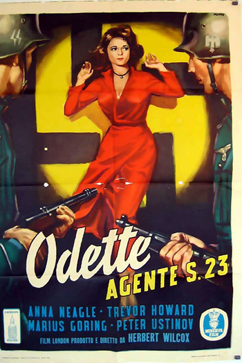 Poster de Filme Odette, Agente 23 (1950)