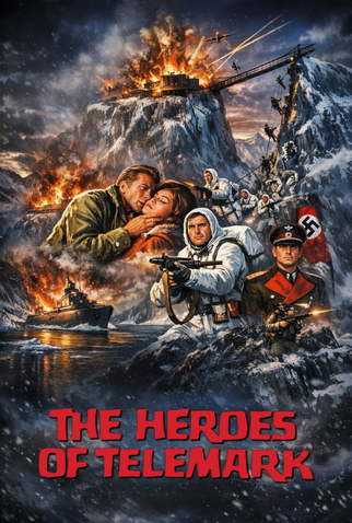 Poster 15 de Filme Os Heróis de Telemark (1965)