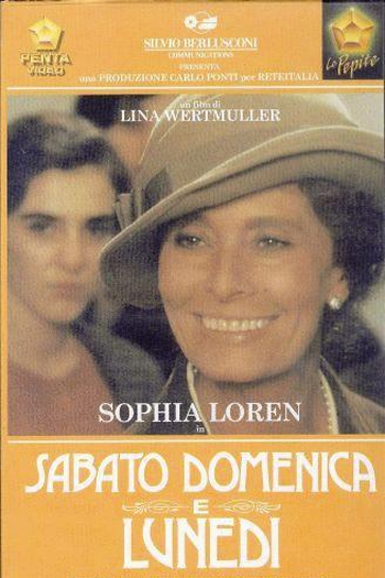 Poster de Filme Sábado, Domingo e Segunda (1990)