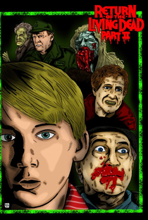 A Look at Return of the Living Dead Part II - Poster / Capa / Cartaz - Oficial 2