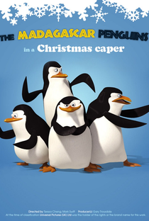 Os Pinguins de Madagascar em uma Missão de Natal - Poster / Capa / Cartaz - Oficial 3