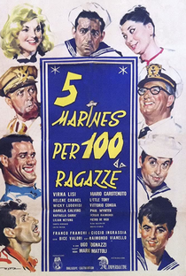 5 Marines per 100 Ragazze - Poster / Capa / Cartaz - Oficial 2