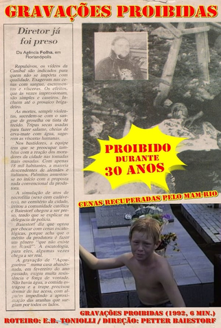 Poster 1 de Curta Gravações Proibidas (1992)