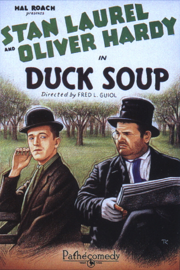 Poster de Curta Duck Soup (1927)