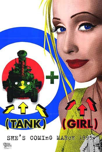 Tank Girl: Detonando o Futuro - Poster / Capa / Cartaz - Oficial 5