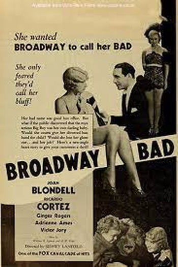  de Filme Broadway Bad (1933)
