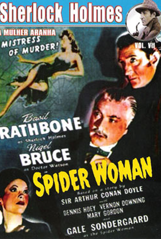 Poster 1 de Filme Sherlock Holmes e a Mulher Aranha (1943)