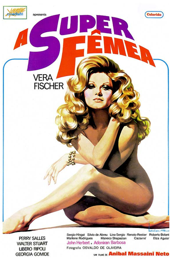 Poster de Filme A Super Fêmea (1973)