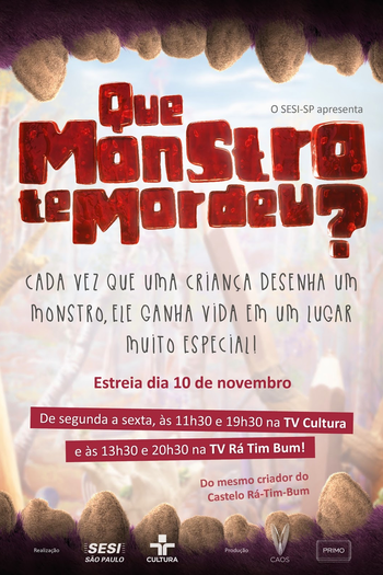 Poster de Série Que Monstro Te Mordeu? (2014)