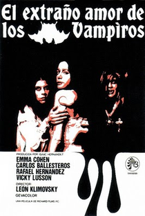 El Extraño Amor de los Vampiros - Poster / Capa / Cartaz - Oficial 1