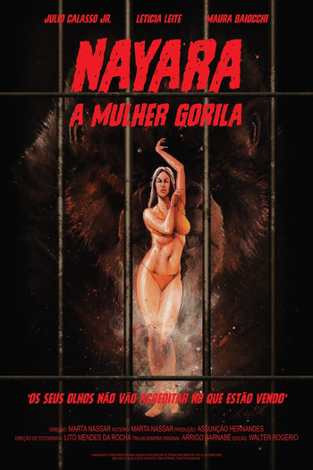 Poster de Curta Nayara, A Mulher Gorila (1992)