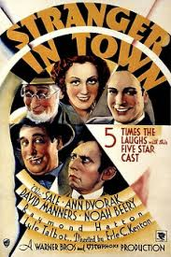 Poster de Filme Stranger in Town (1932)