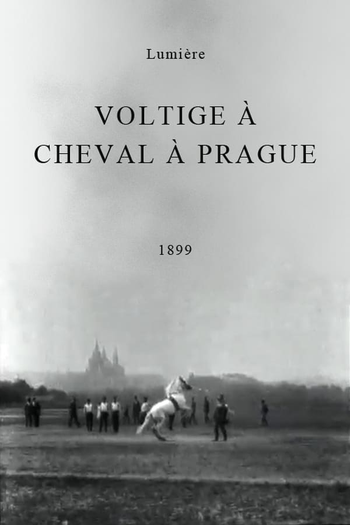 Poster de Curta Voltige à cheval à Prague (1899)