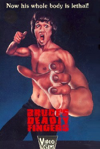 Poster 2 de Filme  Os Dedos de Ferro de Bruce Lee (1976)
