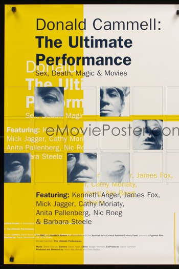 Poster de Filme Donald Cammell: The Ultimate Performance (1998)