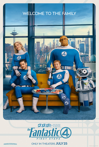 Poster 3 de Filme Quarteto Fantástico: Primeiros Passos (2025)