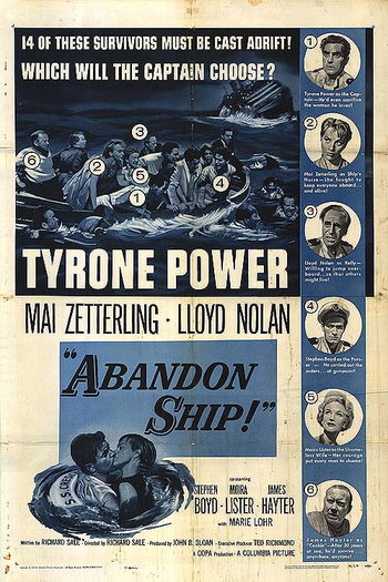 Poster de Filme Barco sem Rumo (1957)