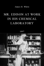 Thomas Edison trabalhando em seu laboratório de química (Mr. Edison at Work in His Chemical Laboratory)