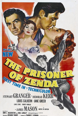 Poster 1 de Filme O Prisioneiro de Zenda (1952)