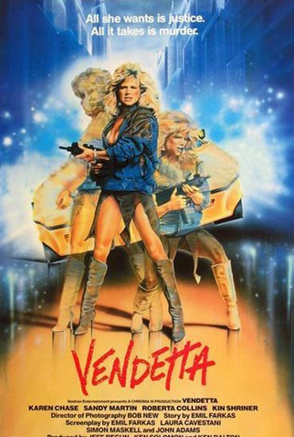 Poster 1 de Filme Vendetta (1986)