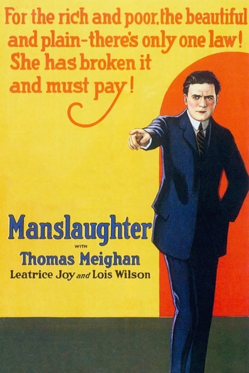  de Filme Manslaughter (1922)