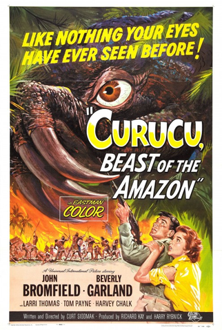 Poster 1 de Filme Curuçu, O Terror do Amazonas (1956)