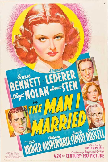 Poster de Filme Casei-me com um Nazista (1940)