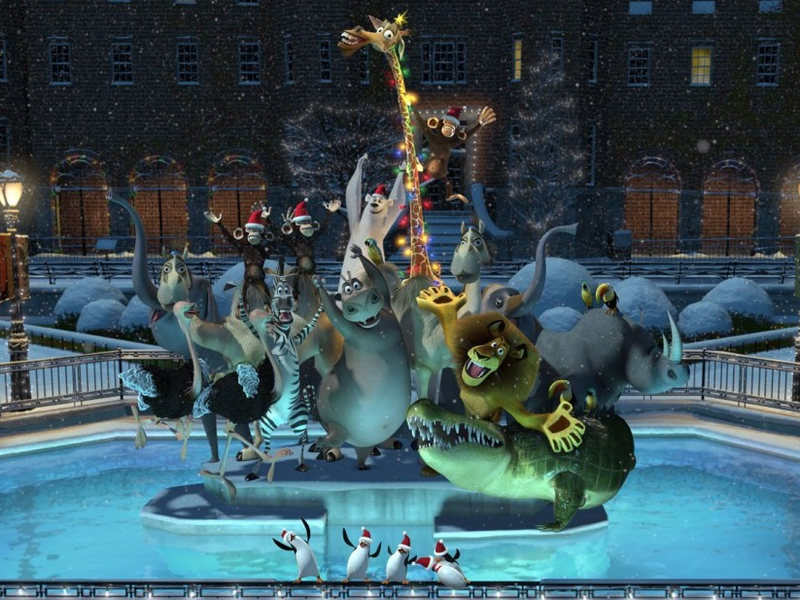 Foto 3 de Os Pinguins de Madagascar em uma Missão de Natal