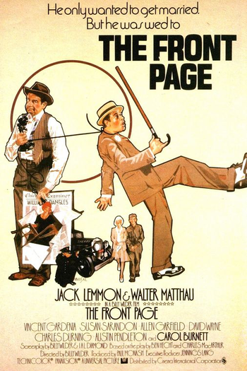  de Filme A Primeira Página (1974)