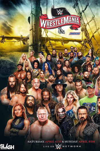 Poster de TV Wrestlemania 36 - Night 2 (2020)