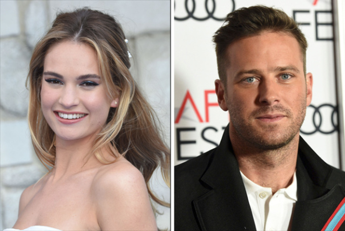 Lily James and Armie Hammer To Star In ‘Rebecca’ Notícias Filmow