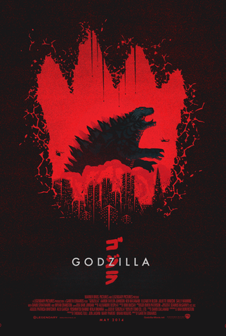 Poster 13 de Filme Godzilla (2014)