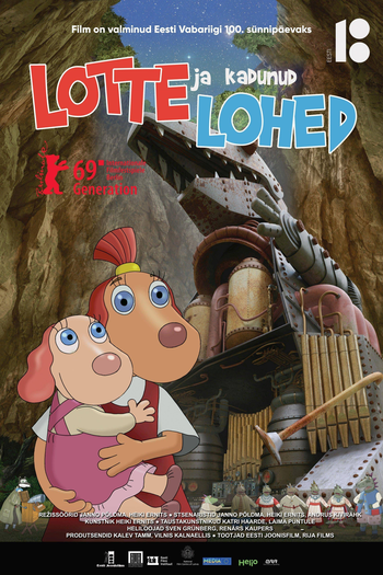 Poster de Filme Lotte e os Dragões Perdidos (2019)