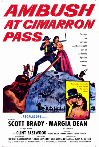 Poster 2 de Filme Emboscada em Cimarron Pass (1958)