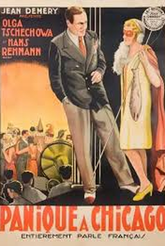 Poster 2 de Filme Panik in Chicago (1931)