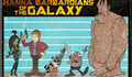 Como seriam os Guardiões da Galáxia de Hanna-Barbera?