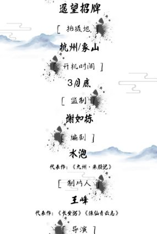 Poster 1 de Série She Xu Jiang Hu (2022)