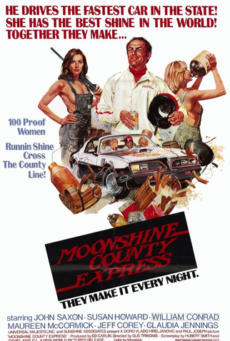 Poster 1 de Filme Moonshine County Express (1977)