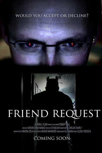 Poster de Curta Friend Request (2015)