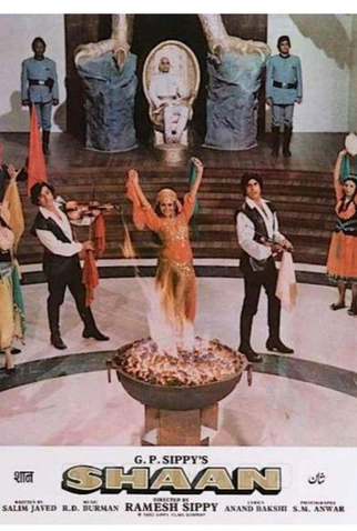 Poster 2 de Filme Shaan (1980)