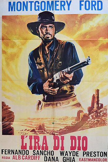 Poster de Filme A Ira de Deus (1968)