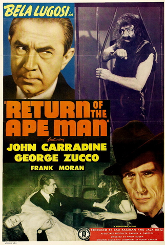 Poster 2 de Filme A Volta do Homem-Gorila (1944)