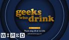 "Geeks Who Drink" Teaser