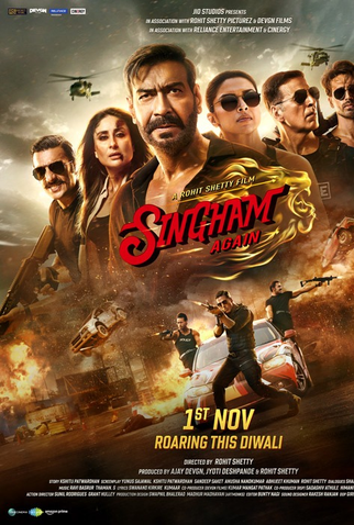 Poster 1 de Filme Singham Again (2024)