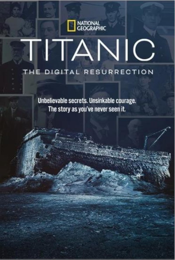 映画パンフレット集（Titanic, The Rock, etc） Ficha técnica Titanic: A Ressurreição Digital - Elenco