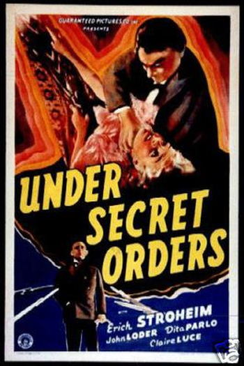 Poster de Filme Sob Ordens Secretas (1938)