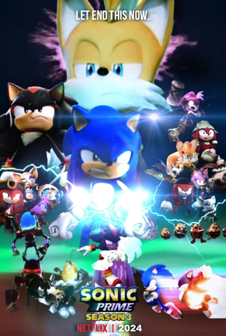 Poster 4 de Série Sonic Prime (3ª Temporada) (2024)