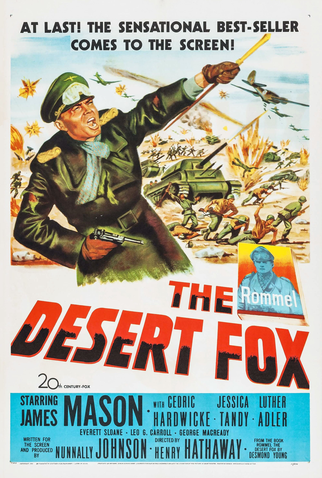 Poster 8 de Filme A Raposa do Deserto (1951)